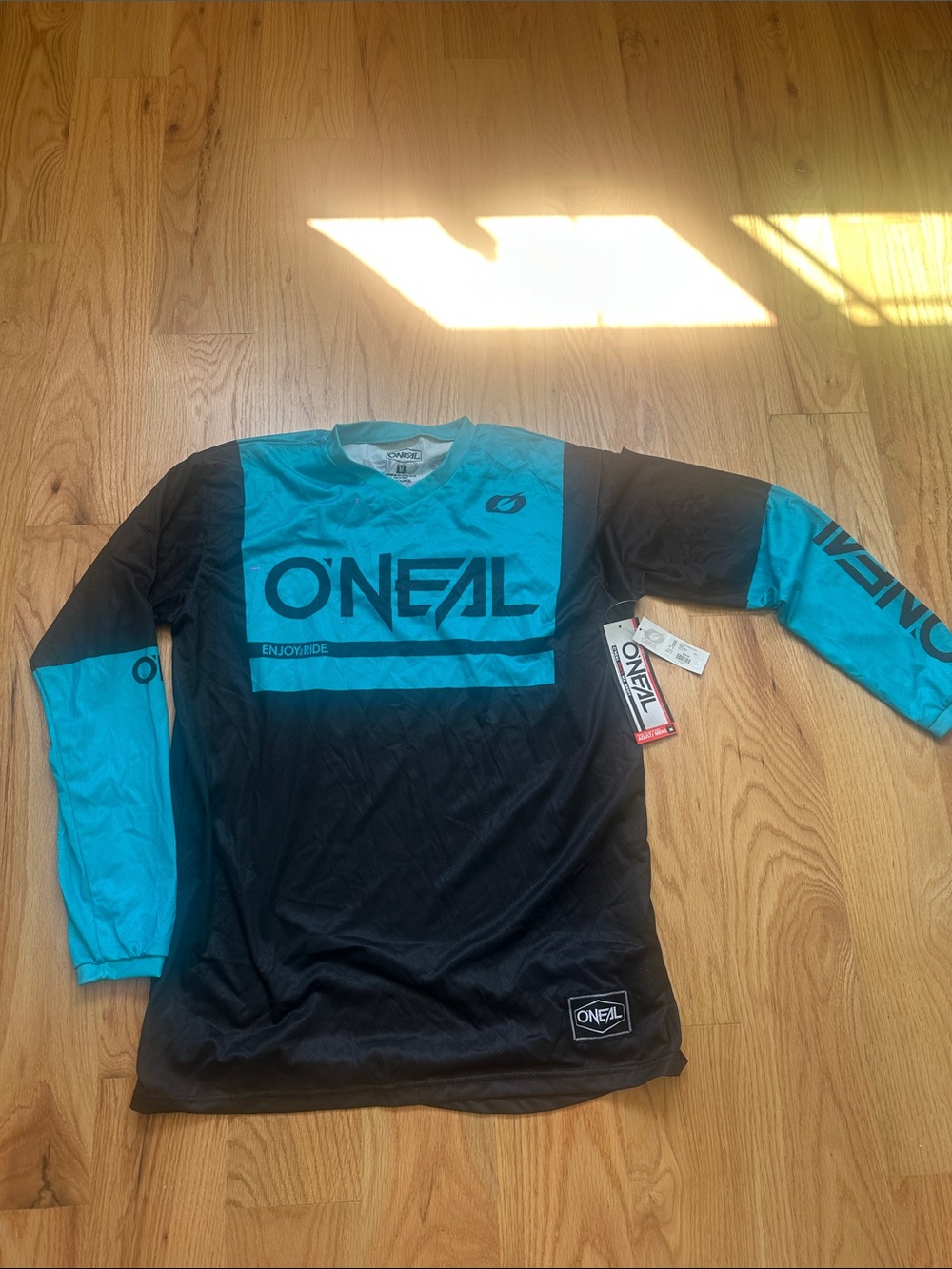 O'NEAL Men's Long Sleeve Jersey in Teal & Black